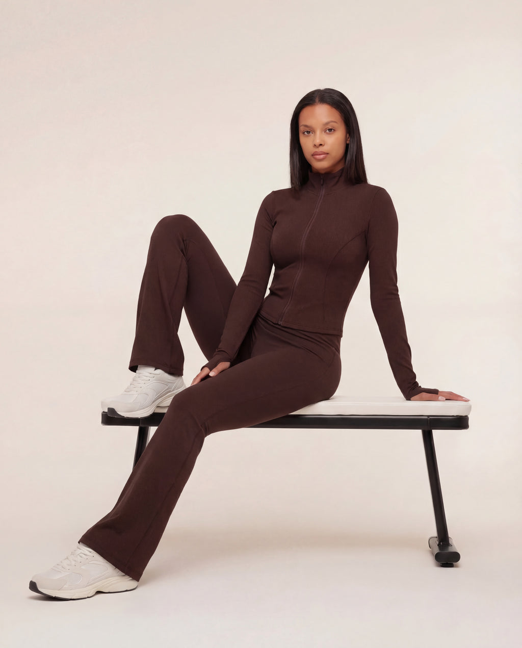 GLOWA Brown Workout Set