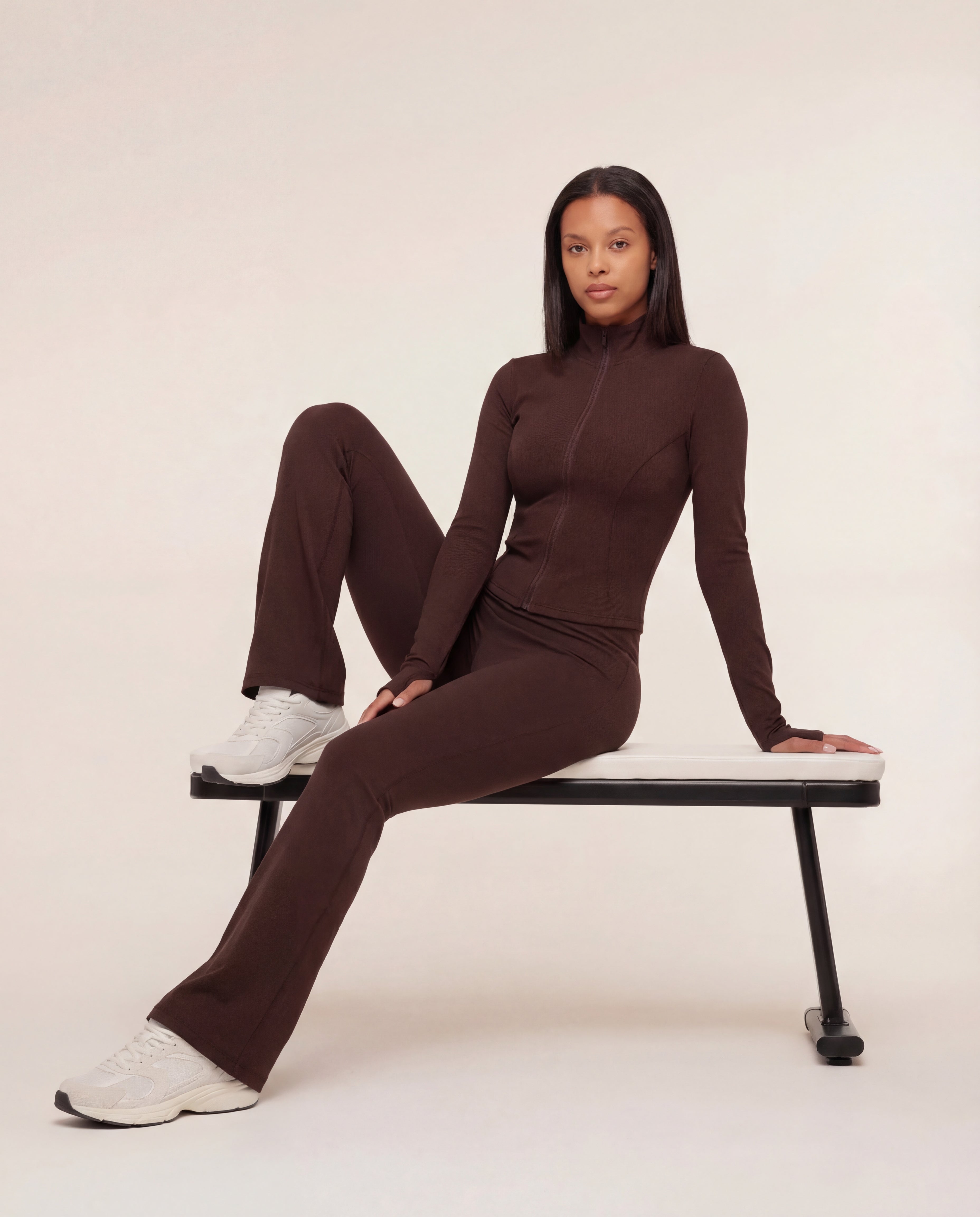 GLOWA Brown Workout Set